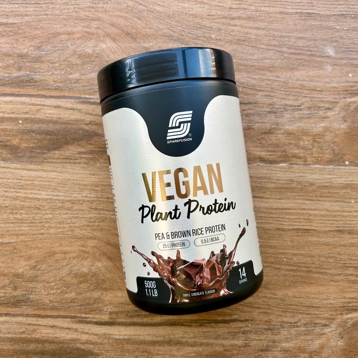 photo of Spark Fusion Vegan Plant Protein (Pea & Brown Rice) shared by @veganniran on  18 Mar 2024 - review