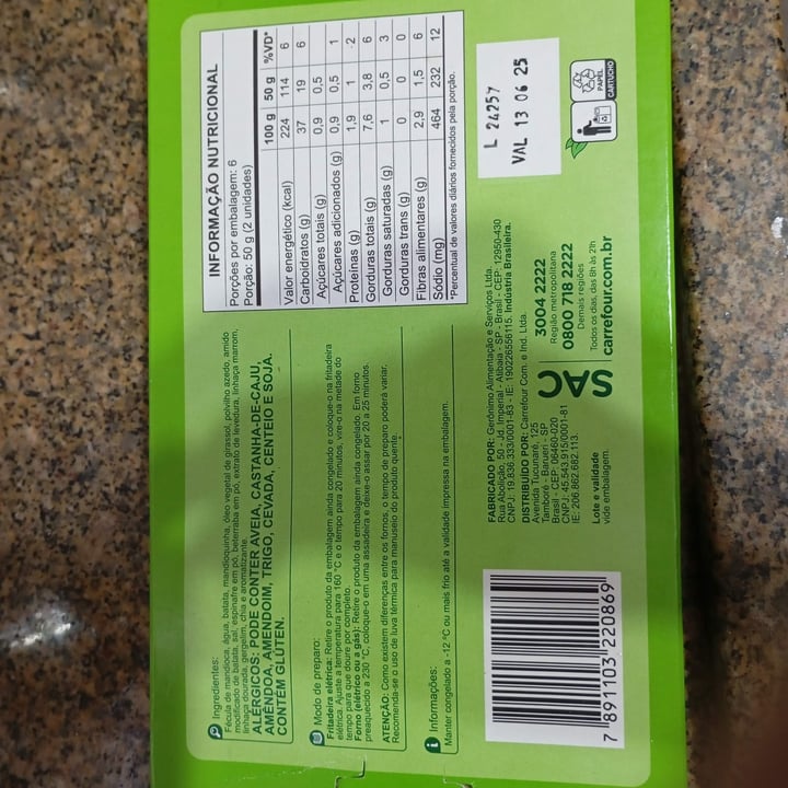 photo of Sensations Pão Sabor Queijo shared by @fabilarizza on  23 Mar 2025 - review