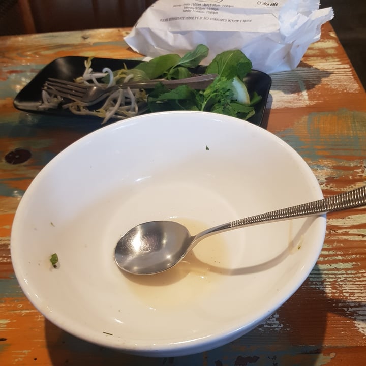photo of Phonatic Restaurant vegan Pho shared by @janon on  31 Dec 2023 - review