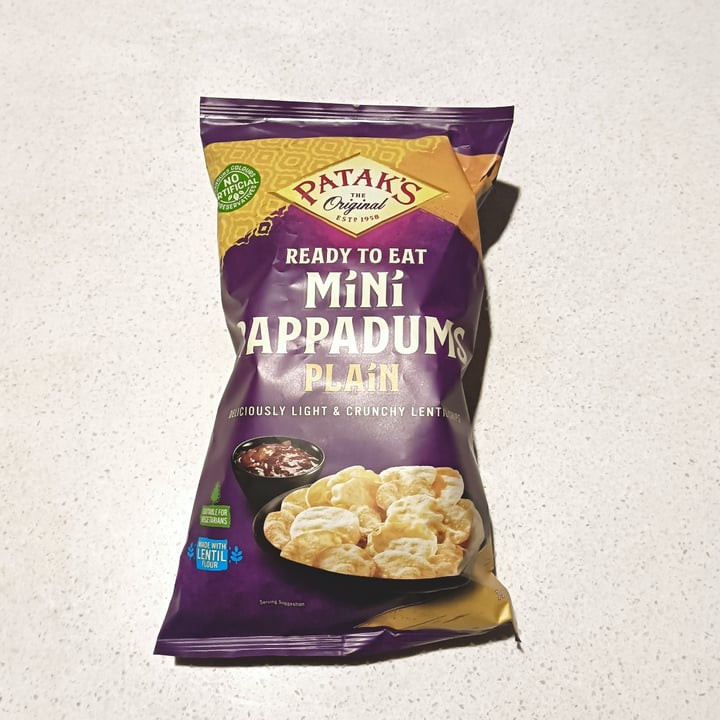 photo of Patak's Mini Pappadums shared by @tardisco on  10 Oct 2025 - review