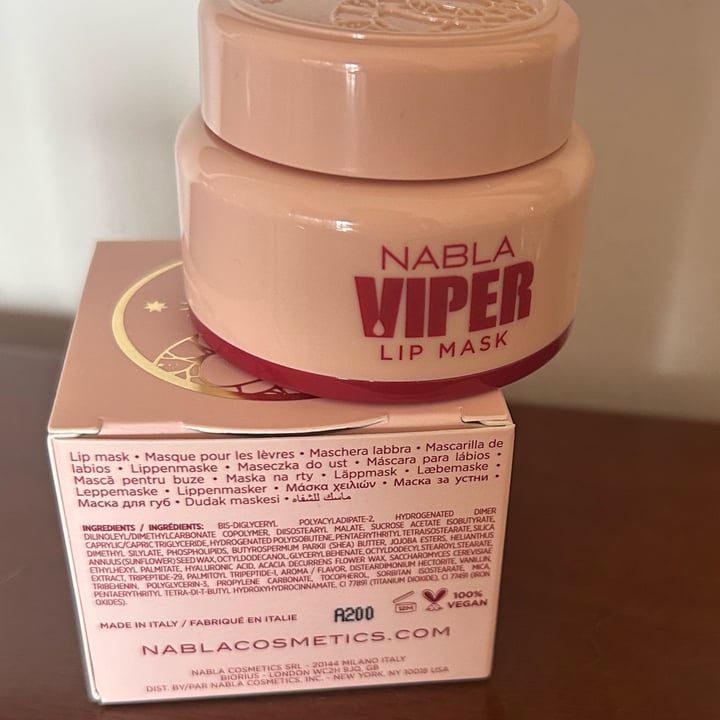 photo of Nabla Cosmetics Viper Lip Mask shared by @elenina on  27 Aug 2025 - review