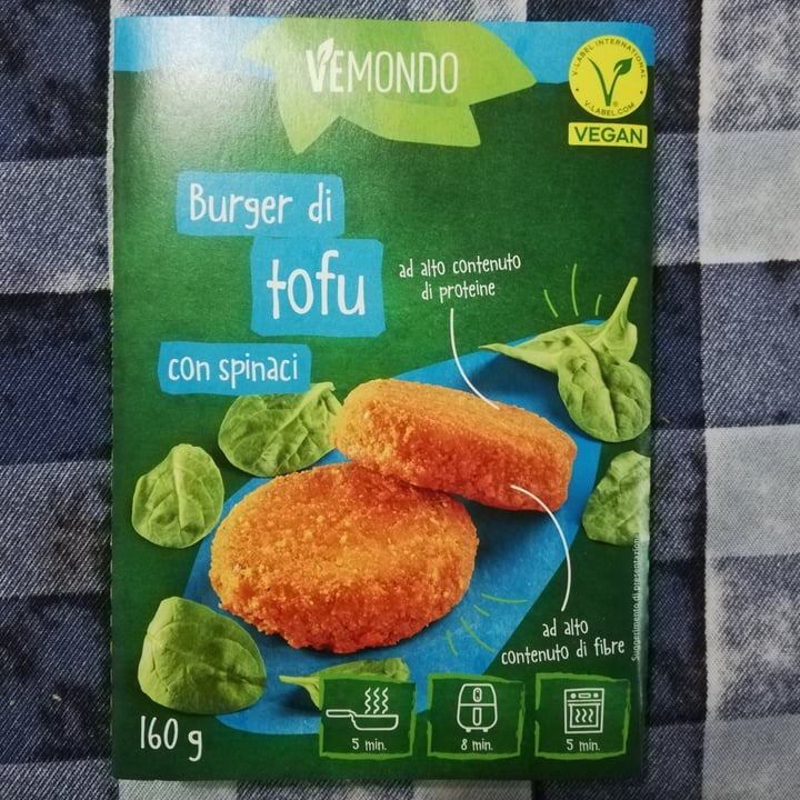 photo of Vemondo Burger Di Tofu Con Spinaci shared by @callmeancy on  05 Aug 2025 - review
