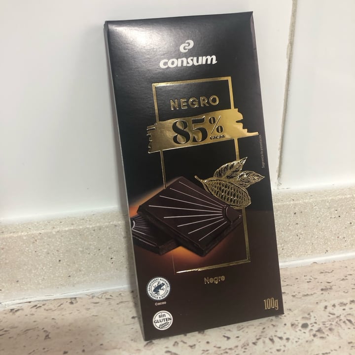 photo of Consum chocolate 85% shared by @juniza13 on  31 May 2024 - review