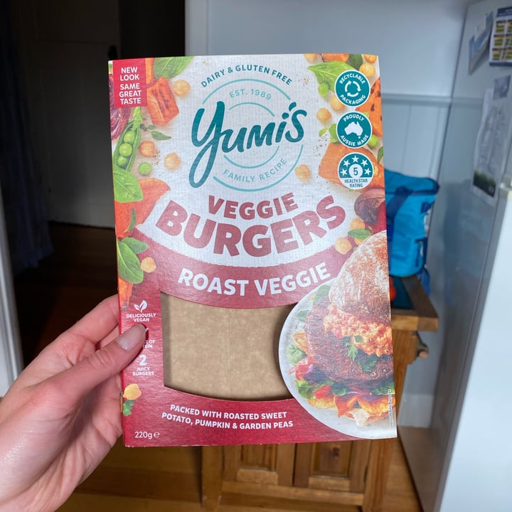 photo of Yumi's Roast Veggie Burgers shared by @ryanleys on  22 Dec 2023 - review