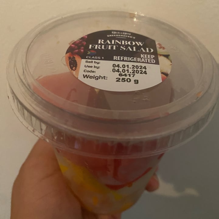 photo of Greengrocer’s Rainbow fruit salad shared by @rushisushi7 on  11 Jan 2024 - review