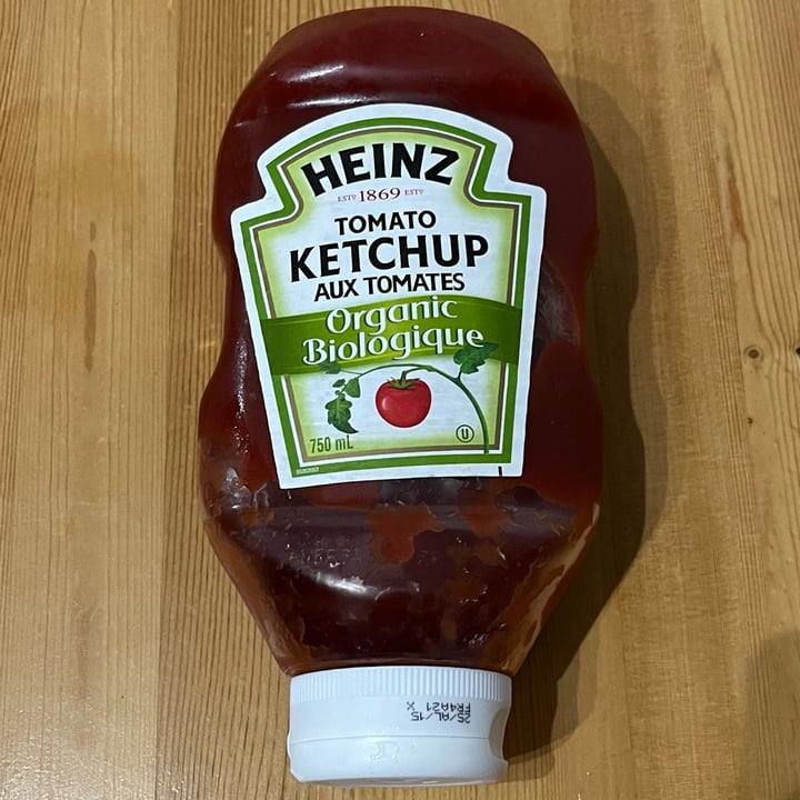 photo of Heinz Organic Tomato Ketchup shared by @ecoveg on  04 May 2024 - review