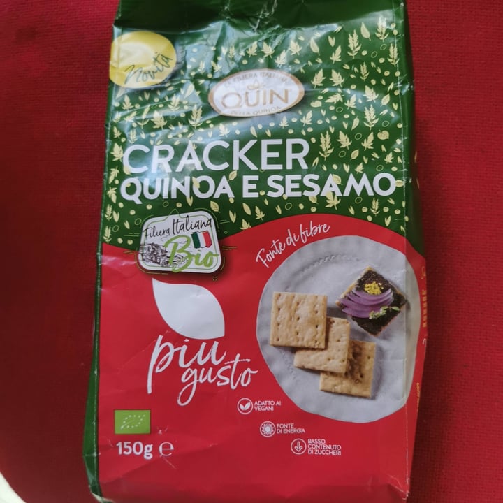 photo of Quin craker quinoa e sesamo shared by @ermata on  28 Nov 2023 - review
