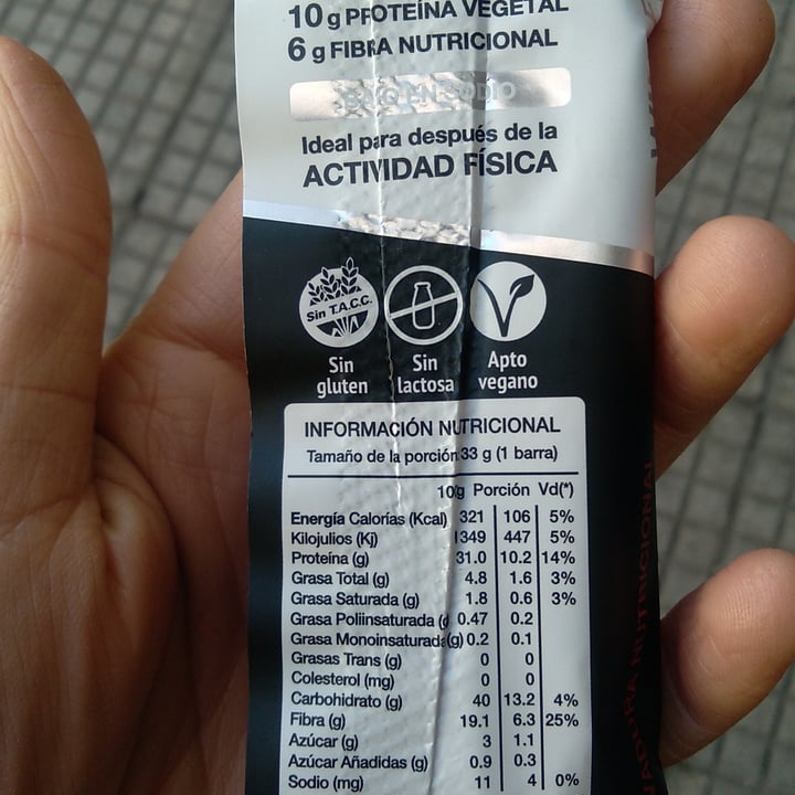 photo of Wik! Barra Proteica shared by @ondavegan on  19 Aug 2024 - review