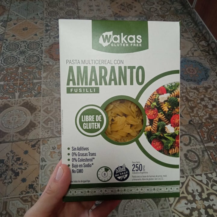 photo of Wakas Pasta Multicereal con Amaranto shared by @opheliabymillais on  25 Sep 2023 - review
