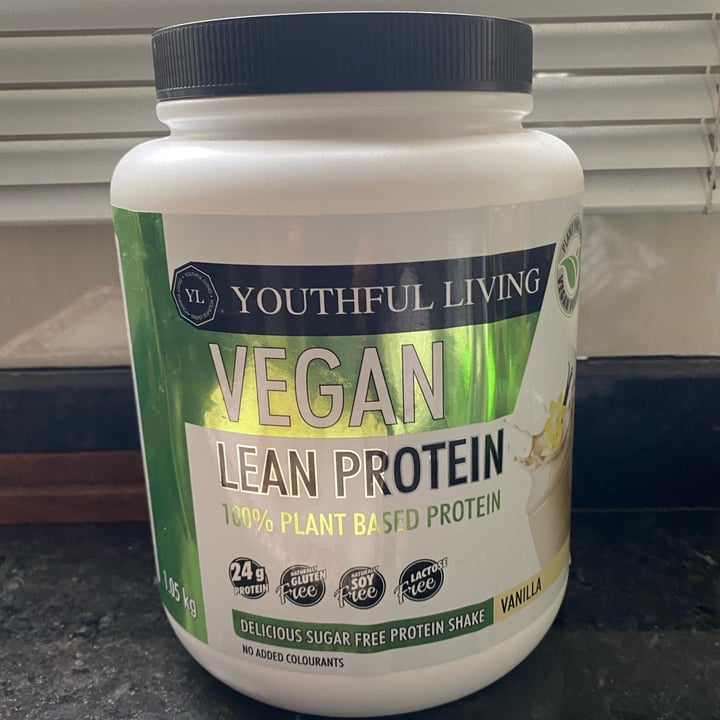 photo of Youthful Living vegan lean protein - vanilla shared by @saveg on  26 Sep 2025 - review