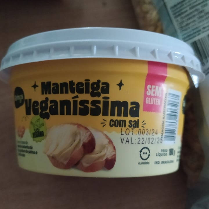 photo of Grings Manteiga Veganíssima shared by @cassiano on  18 Apr 2024 - review