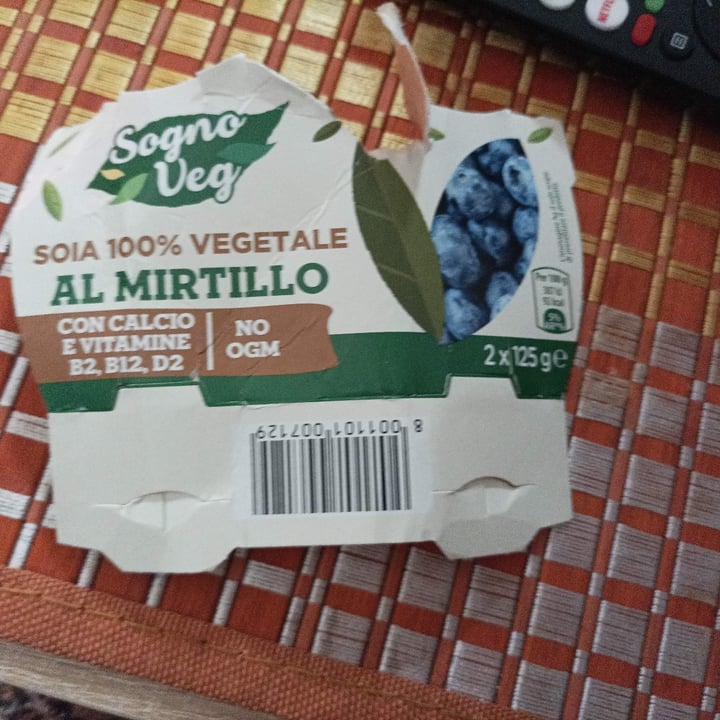 photo of Sogno veg Yogurt Al Mirtillo shared by @roxana666 on  11 Feb 2024 - review