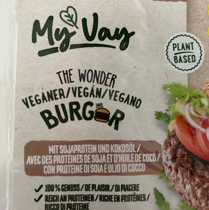 photo of MyVay burger  vegano shared by @al-ma on  23 Jan 2025 - review