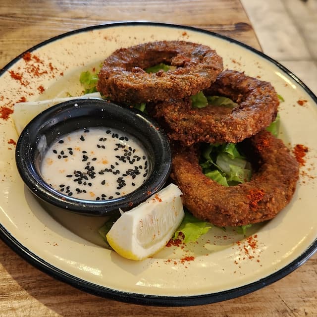 Photo of the dish “Aros de berenjenas”