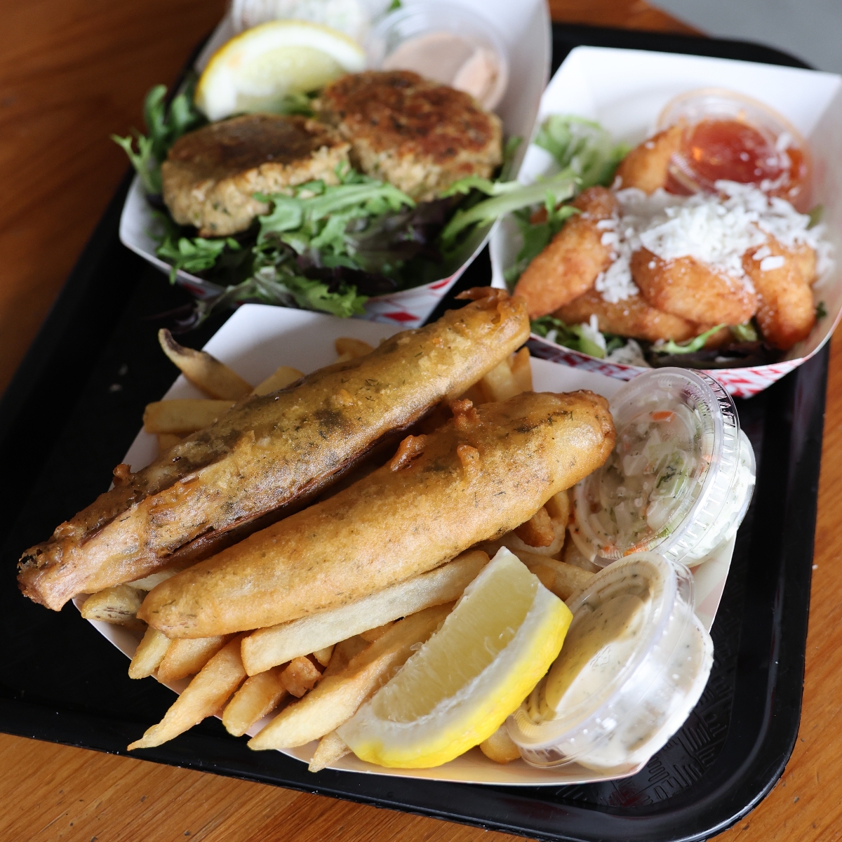 Beer Battered Fish & Chips from Oh My Cod Vegan Seafood Co. - Vegan ...