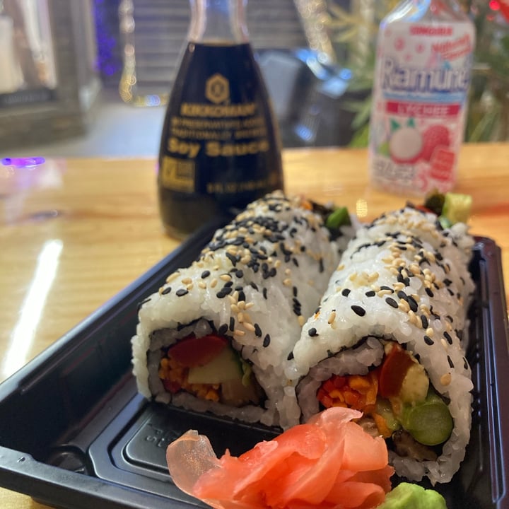 photo of Koi Sushi and Poke Veggie Roll shared by @aprilflowers on  30 May 2025 - review
