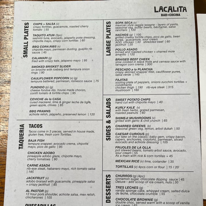 photo of Lacalita Bar y Cocina Mushroom Burrito shared by @ethicurean on  07 Jul 2024 - review