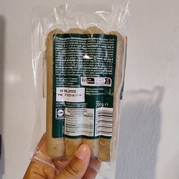 photo of Vemondo vegan grill sausages shared by @sofia-lanzoni on  27 Apr 2025 - review