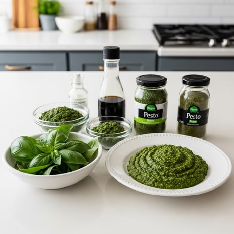Easy Homemade Vegan Pine Nut Pesto: The Perfect Dairy-Free Pasta Companion