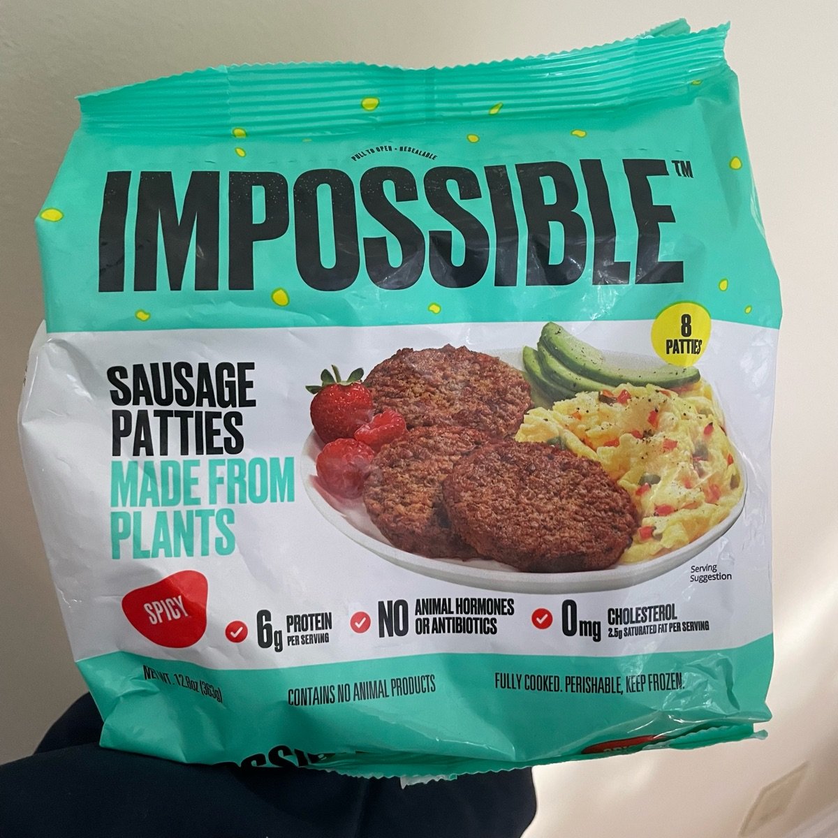 Spicy Sausage Patties from Impossible Foods - Vegan Product Reviews ...