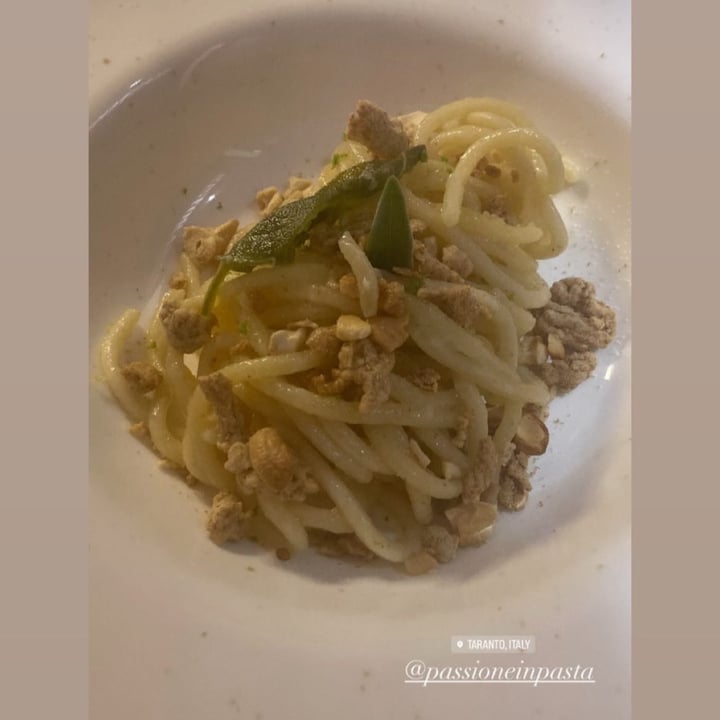 photo of Passione in pasta Restaurant and More venerdi Vegano shared by @scoiattolo on  30 Aug 2024 - review