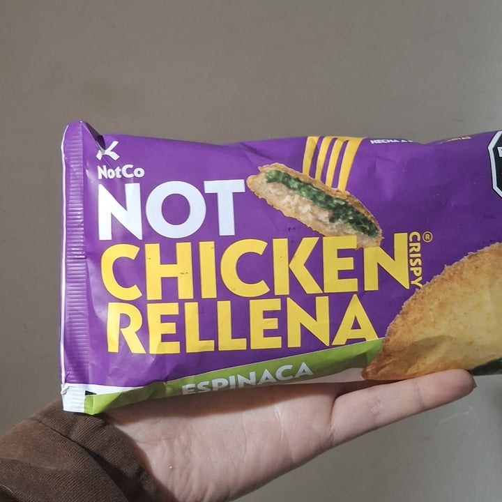 photo of Not chicken rellena con espinaca Not chicken rellena con espinaca shared by @nuriagenequilis on  25 Sep 2025 - review