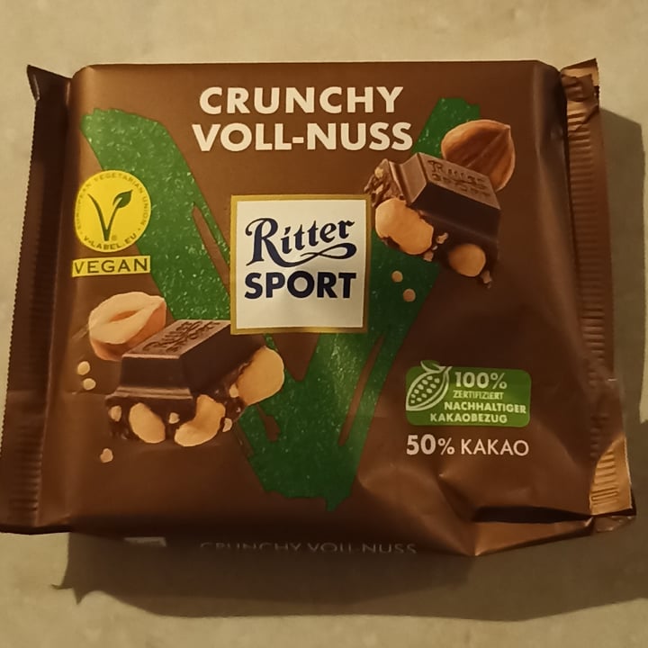 photo of Ritter Sport Crunchy Voll-Nuss shared by @lasimo on  17 Aug 2023 - review