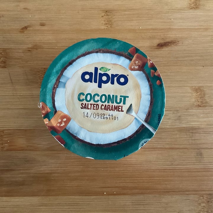 photo of Alpro Yogurt Coconut Salted Caramel shared by @raffapico on  27 Aug 2023 - review