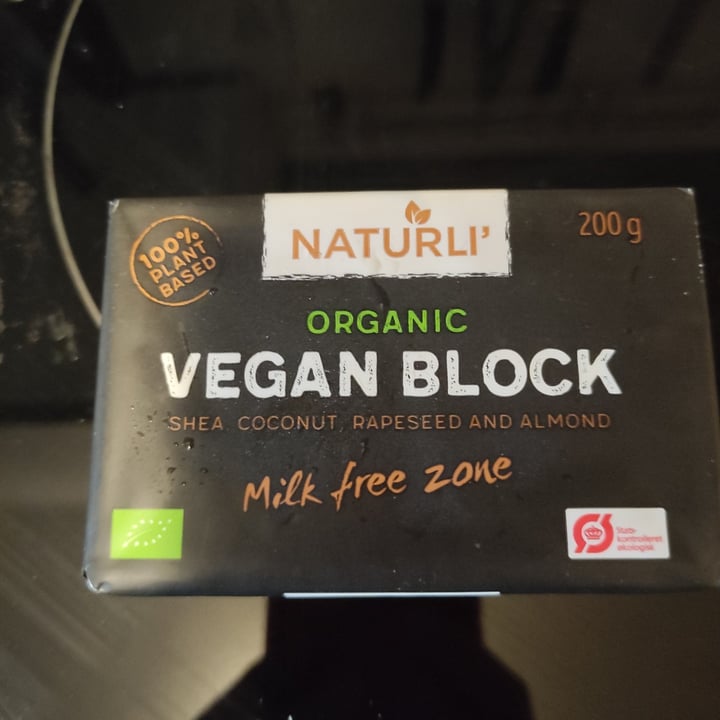 photo of Naturli vegan block shared by @raffa78 on  24 Sep 2023 - review