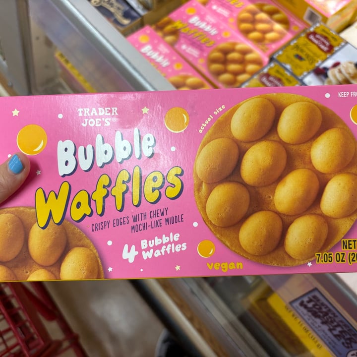 photo of Trader Joe's Bubble Waffles shared by @ashtothexo on  18 Aug 2025 - review