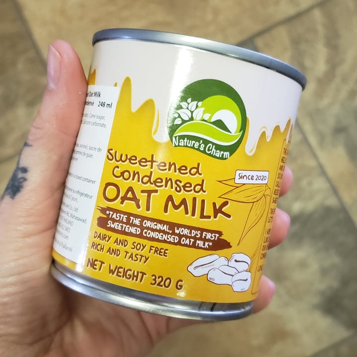 photo of Nature's Charm Sweetened condensed oat milk shared by @metalmel666 on  19 Apr 2024 - review