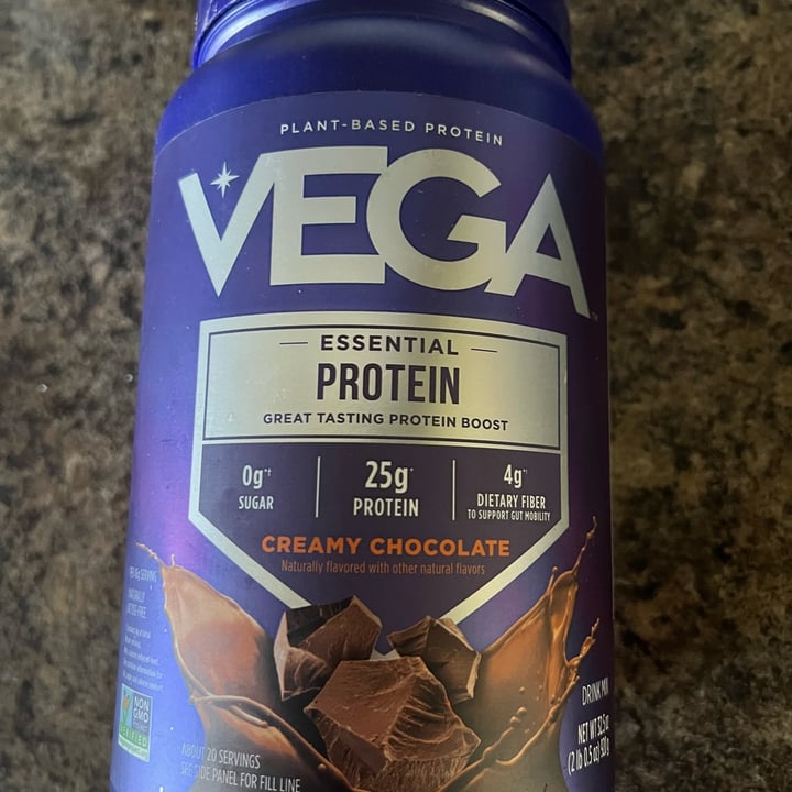 photo of Vega Essential Protein Creamy Chocolate shared by @wmoon on  16 Aug 2025 - review