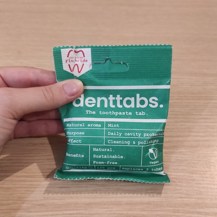 photo of DENTTABS Toothpaste Tablets shared by @niklabelloli1 on  26 Sep 2023 - review