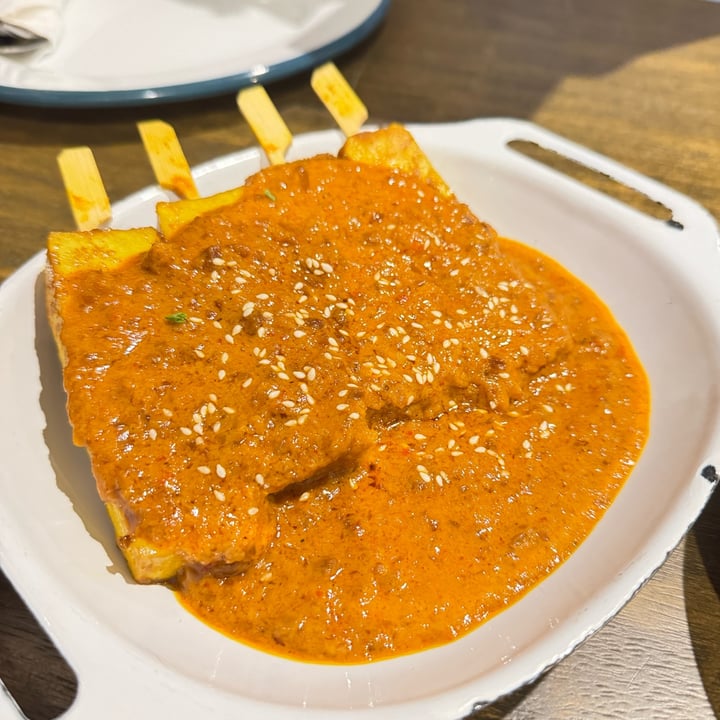 photo of Little Turtle Thai Restaurant satay tofu shared by @greenbovine on  11 Dec 2024 - review