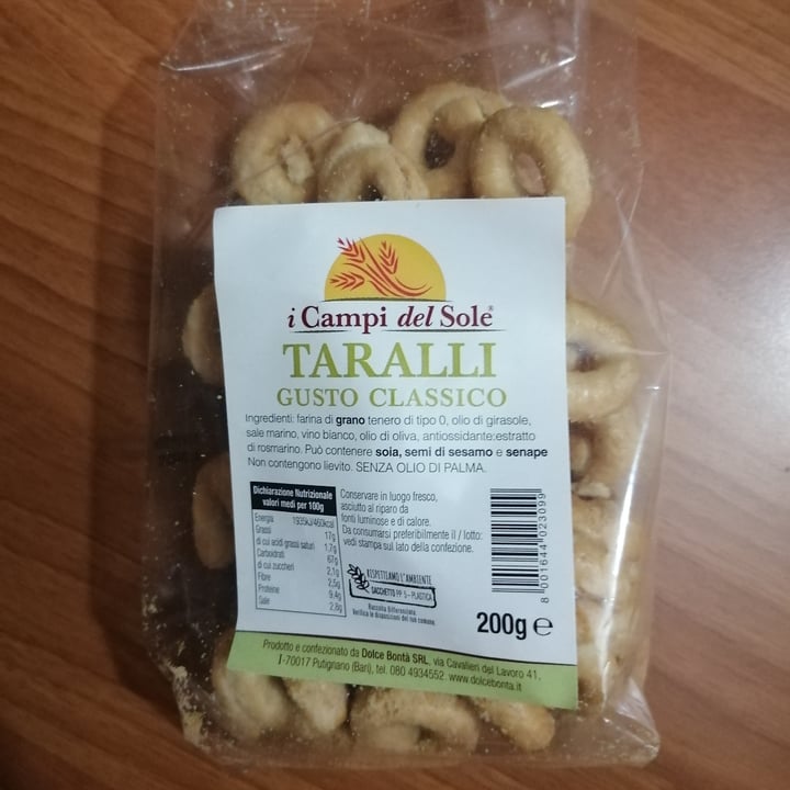 photo of I campi del sole Taralli gusto classico shared by @queenofdarkness on  15 Apr 2024 - review