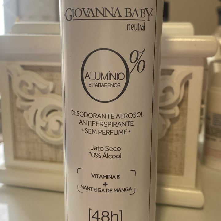 photo of Giovanna baby desodorante 0 aluminio shared by @iza211019 on  21 Oct 2023 - review