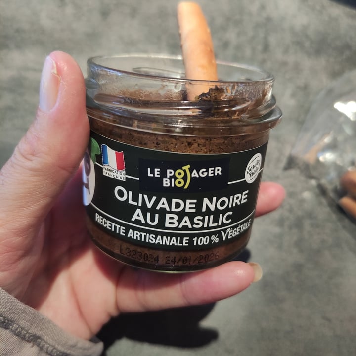 photo of Le potager bio Tapenade olives noires shared by @stefietokee on  22 Aug 2023 - review