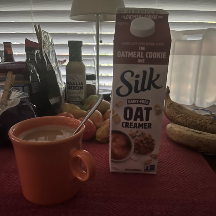 Silk Oat creamer The oatmeal Cookie Review abillion