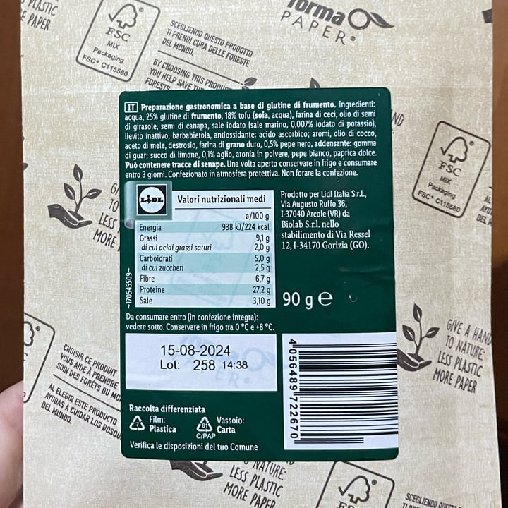 photo of Vemondo Affettato vegetale rustico shared by @clelialuisa on  07 May 2024 - review