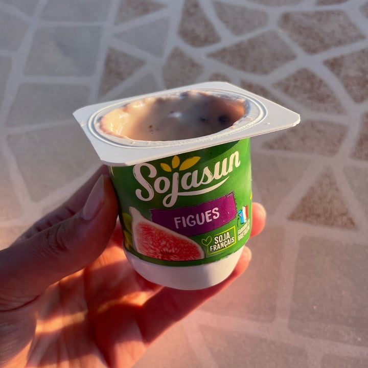 photo of Sojasun Yogur de soja con trozos de higo shared by @pauladelriver on  15 Aug 2025 - review