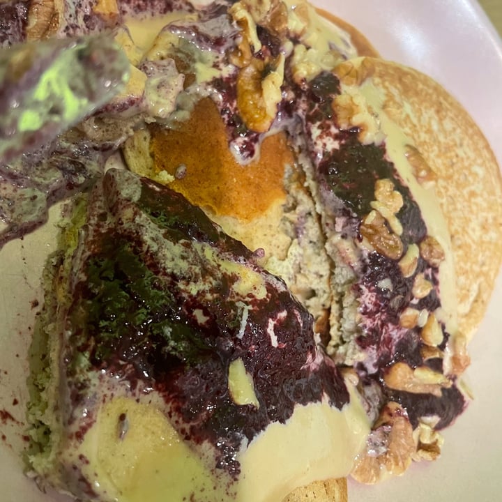 photo of The Green Moustache Organic Café Buckwheat Pancakes shared by @lisaloveslife on  19 Mar 2024 - review