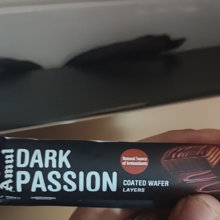 photo of Amul Dark passion Wafer shared by @vegankur on  21 Apr 2024 - review
