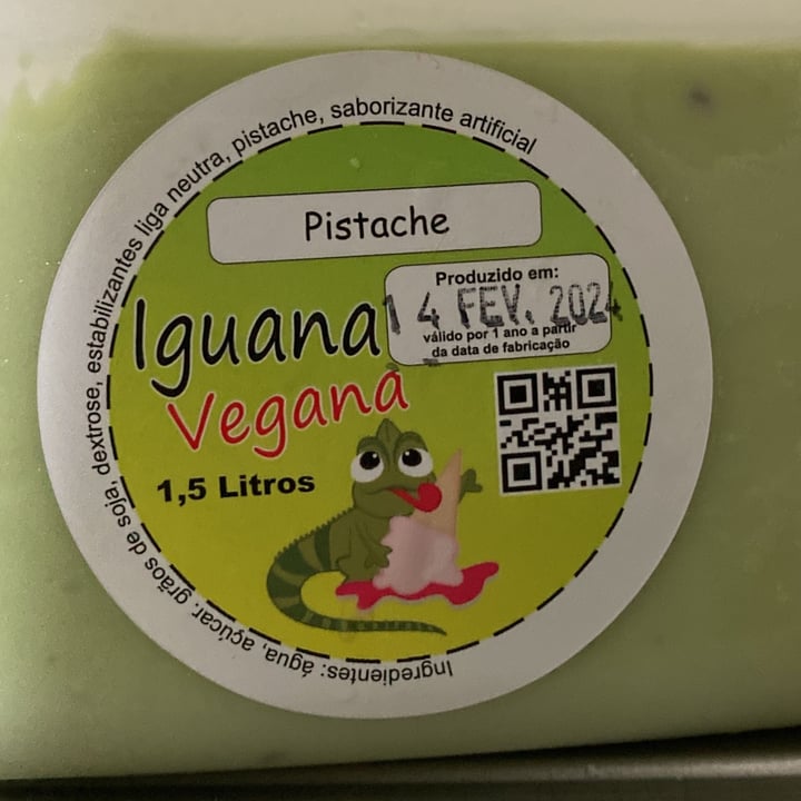 photo of Iguana sorvetes artesanais sorvete de pistache vegano shared by @roselidagua on  18 Mar 2024 - review