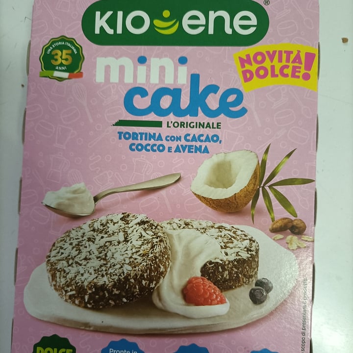 photo of Kioene Mini Cake Tortina con Cacao, Cocco e Avena shared by @difederica on  29 Aug 2023 - review