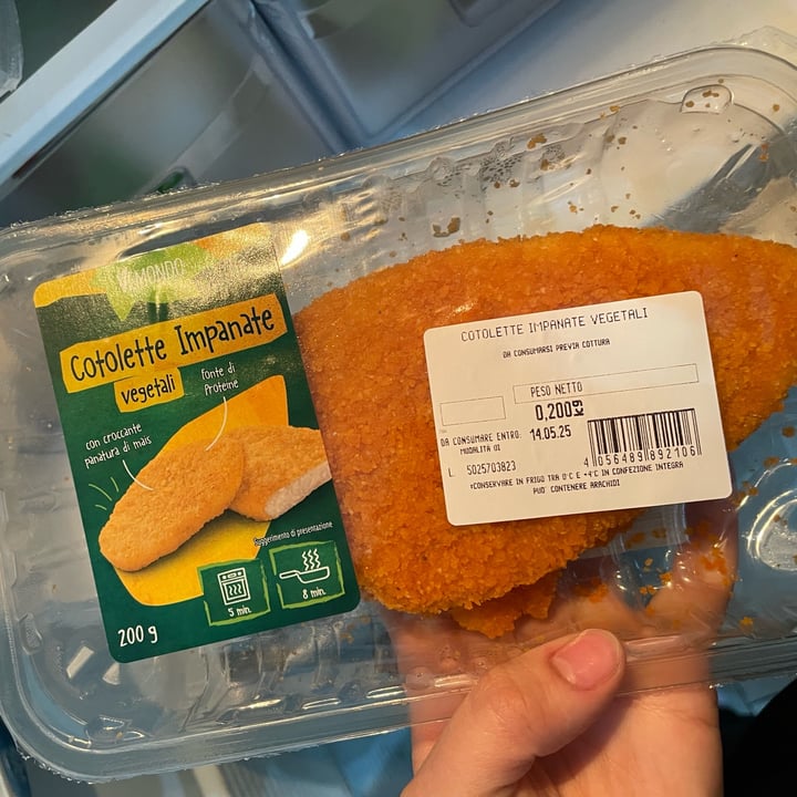 photo of Vemondo cotolette impanate vegetali shared by @sonoaisha on  01 May 2025 - review