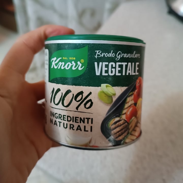 photo of Knorr Dado vegetale granulare shared by @veganfran on  23 Dec 2024 - review