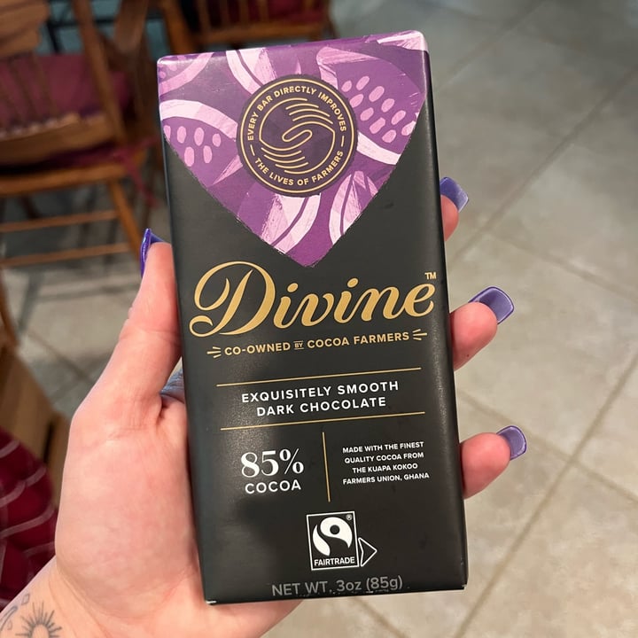photo of Divine Chocolate Exquisitely Rich 85% shared by @gardensoul on  23 Aug 2025 - review