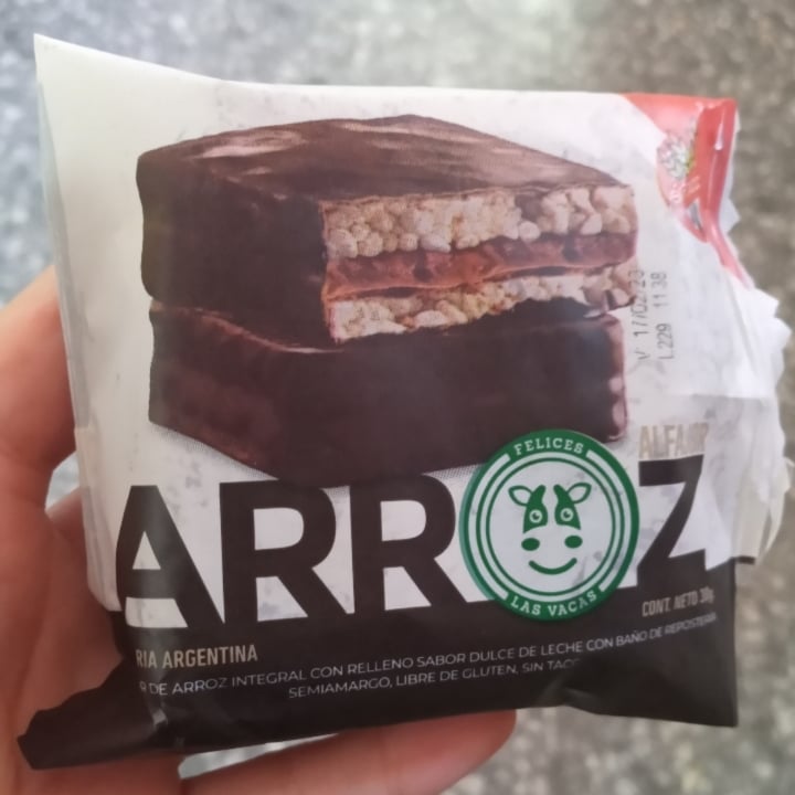 photo of Felices Las Vacas Alfajor De Arroz shared by @marielmoon on  19 Aug 2023 - review