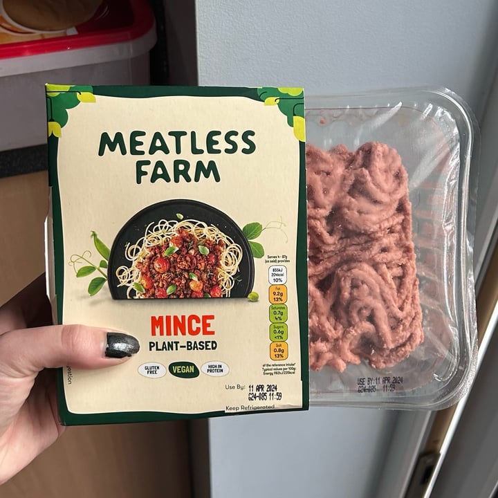 photo of Meatless Farm Mince Plant-Based shared by @esmehart on  14 Apr 2024 - review