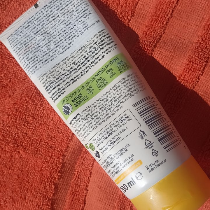 photo of Alverde Naturkosmetik Sensitiv Sonnen-milch shared by @ghocri on  23 Feb 2025 - review